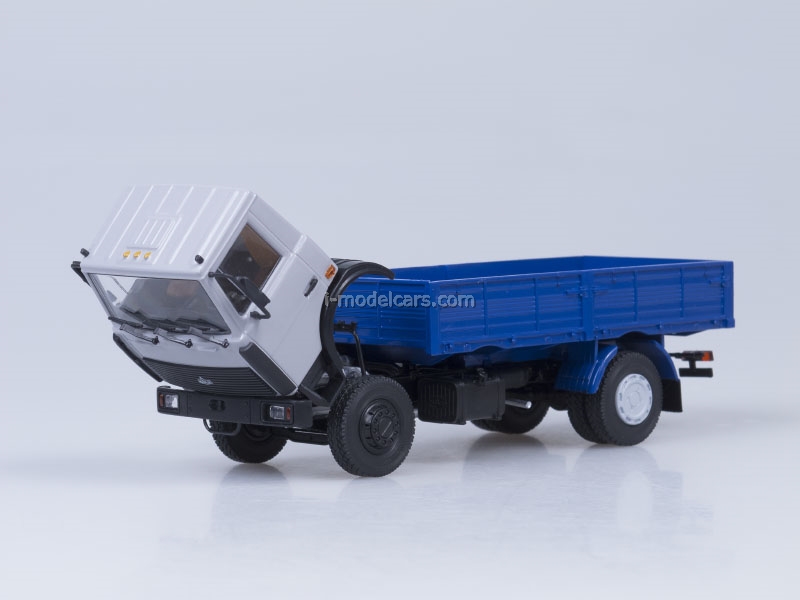 AutoGeshicht Modellino 1:43 MAZ 5337 Pianale Camion Russo 1987 &ndash; URSS