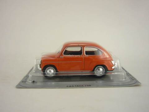 Zastava 750 red 1:43 DeAgostini Kultowe Auta PRL-u #43