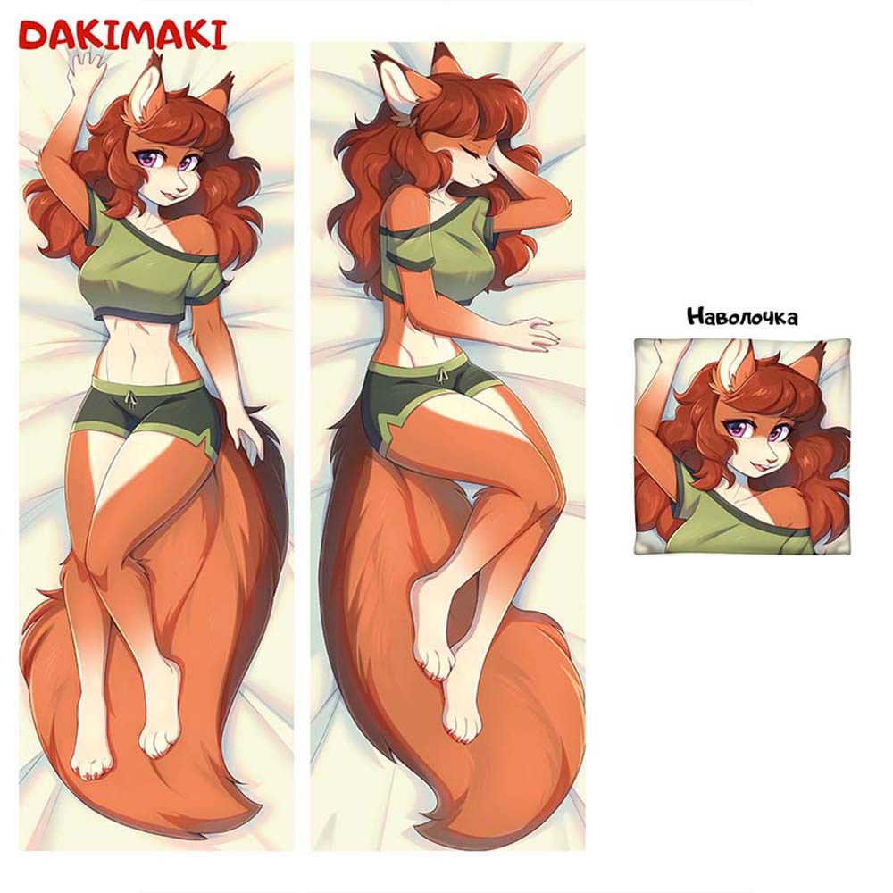 Дакимакура Фурри Белка арт. 0652, Фурри 150х50, 180х60 купить в Dakimaki