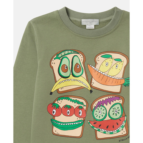 Свитшот Stella McCartney Kids Veggie Sandwich