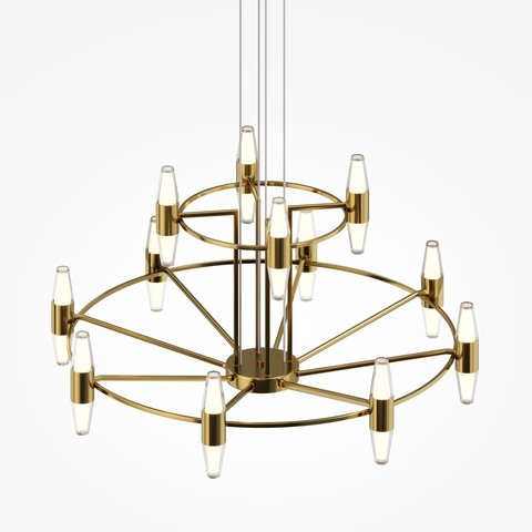 Подвесная светодиодная люстра Maytoni ARANA MOD401PL-L72BS3K