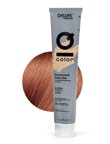 Краситель перманентный 8.84 Light beige copper blonde IQ COLOR DEWAL Cosmetics, 90 мл