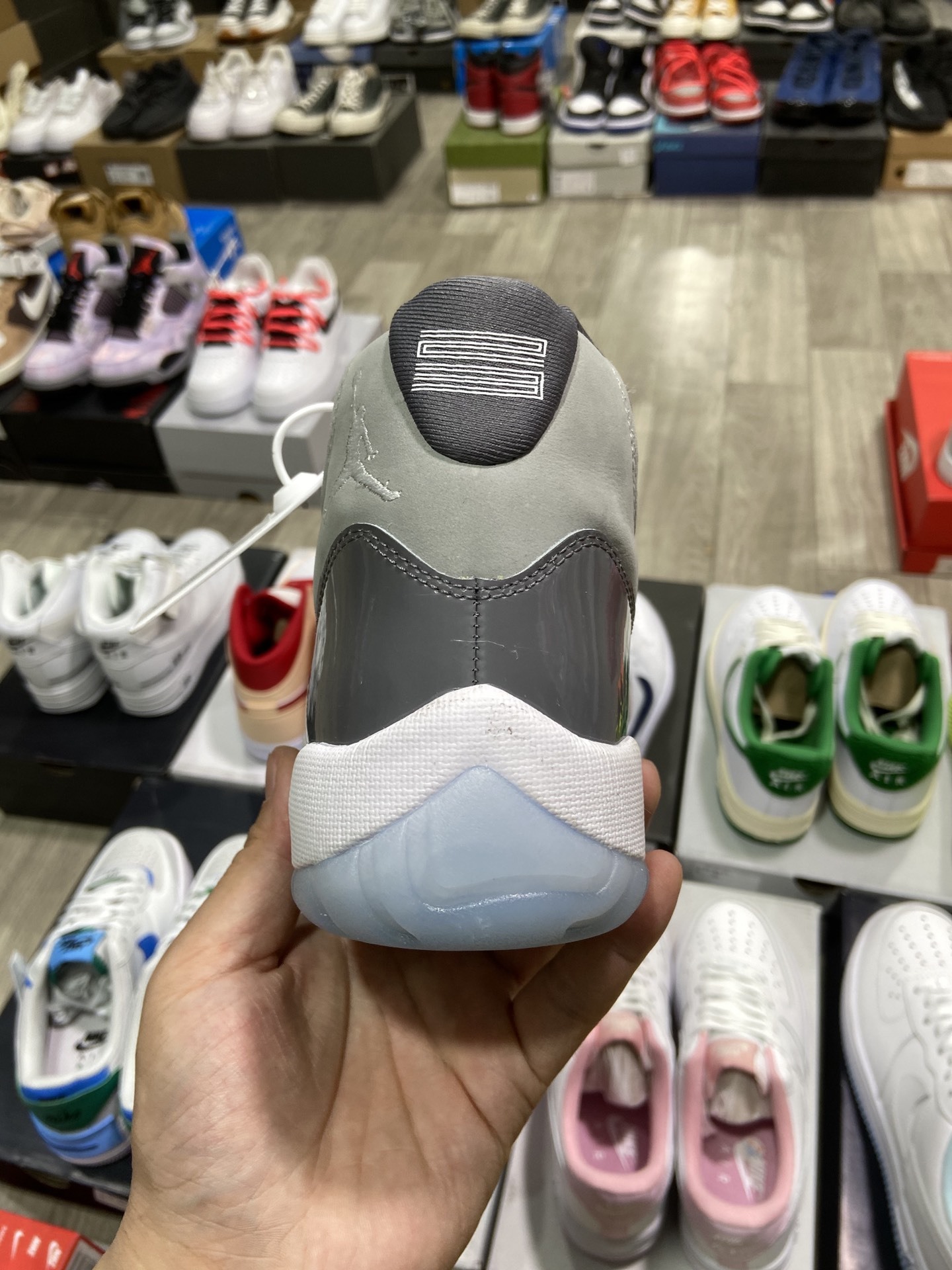 Cool grey sales air jordan