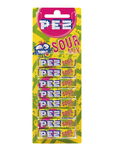 Леденцы PEZ Sour Mix