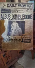 Harry Potter Daily prophet Albus Dumbledore