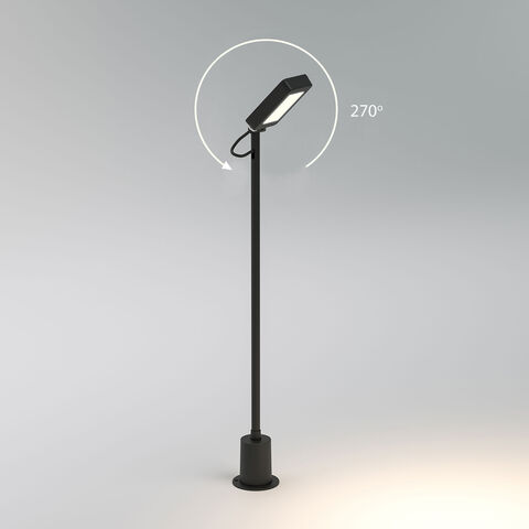 Грунтовый светодиодный светильник Elektrostandard Joli 35182/S черный