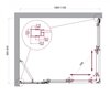 BelBagno LUCE-AH-21-110/90-P-Cr LUCE-AH-21-110/90-P-Cr Душевой уголок
