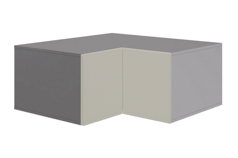 RockBerry ШУГП-900 Н384 шкаф верхний горизонтальный угловой