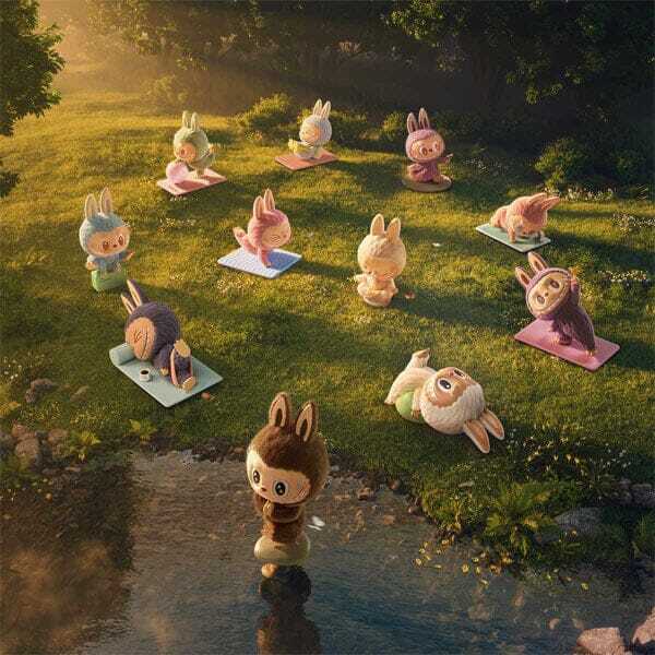 Случайная фигурка POP MART The Monsters: Lazy Yoga – купить по