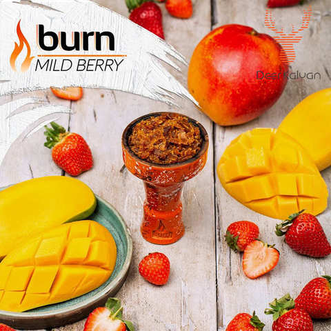 Tabak Burn MildBerry (Erdbeere mit Mango) 100g