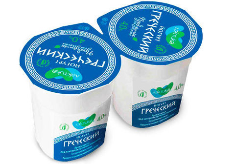 Греческий йогурт "Lactica" 4%, 2*120г