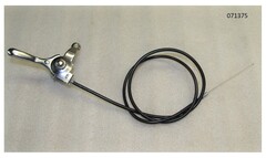 Тросик газа с рукояткой управления оборотами двигателя TSS-VP60/70TL/H (L=1000 /890 мм)/Throttle Controller & Throttle Wire assy