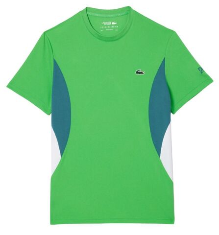 Теннисная футболка Lacoste Tennis x Novak Djokovic T-Shirt - green