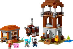 Конструктор LEGO Minecraft 21278 Форпост мародеров и опустошителей