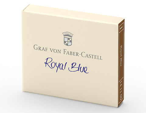Картриджи с чернилами Graf von Faber-Castell Royal Blue (141109)