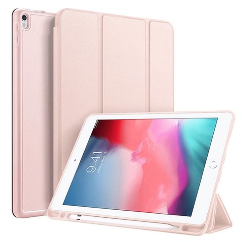Чехол книжка-подставка Osom со слотом для стилуса для iPad Pro (10.5") - 2017г, iPad Air 3 (10.5") 2019 (Розовый)