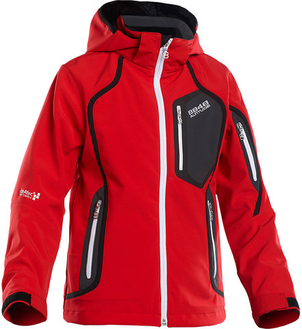 Куртка лыжная подростковая 8848 Altitude Salvation Red Softshell