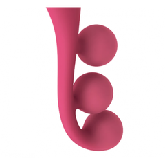 Мультифункциональный вибратор для тройной стимуляции Satisfyer Tri Ball 1 красный