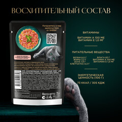 Sheba пауч для взрослых кошек (форель) желе 75 г