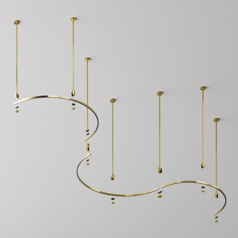 Шинопровод накладной/подвесной Maytoni Busbar trunkings flarity TRX154-SR-D650-BS