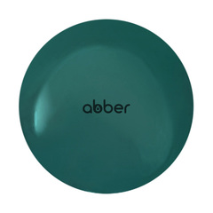 Abber AC0014MBG Накладка на слив для раковины, темно зеленая, керамика фото