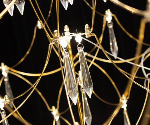 Подвесная светодиодная люстра Kink Light Галанта 07881-80,33(21)