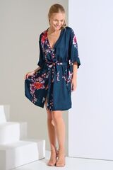 Утренний халат LISCA AMARYLLIS 023452 | Сине-зеленый