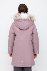 пальто  для девочки  ВК 38107/8 ГР