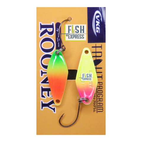 Блесна колеблющаяся на форель VKG ROONEY 2.8гр #019