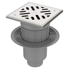 Трап дворовый регулируемый с вертикальным выпуском ТП-616S