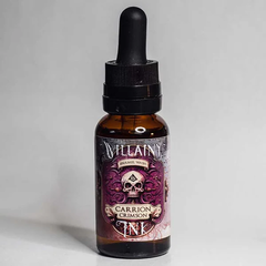 Villainy Ink Enamels - Carrion Crimson