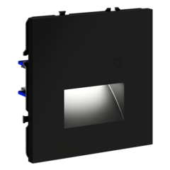 Подсветка светодиодная встраиваемая VOLTUM S70 с датчиком, (черный матовый)