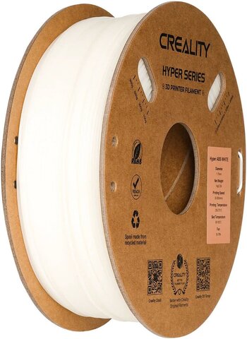Пластик для 3D-печати Creality Hyper ABS, 1.75 мм, 1 кг, белый, 3301020040