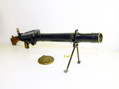 Miniature Lewis WW1 machine gun scale 1:4