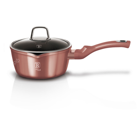 Ковш Berlinger Haus Burgundy I-Rose Edition с крышкой, 1,2 л - Купить