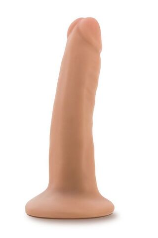 Телесный фаллоимитатор на присоске 5.5 Inch Cock With Suction Cup - 14 см. - Blush Novelties Dr. Skin BL-14503