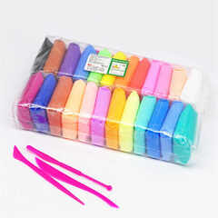 Супер Легкий Пластилин (воздушный пластилин) - 24 шт в упаковке - цена за упаковку