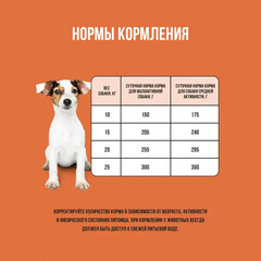 BOWL WOW сухой корм для собак средних пород с ягненком, индейкой, рисом, морковь 2 кг