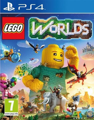 LEGO Worlds (диск для PS4, полностью на английском языке)