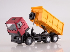 MAZ-6501 dump truck red-orange 1:43 AutoHistory