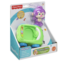 Fisher Price Зверята на машинке, в ассортименте (BMC97)