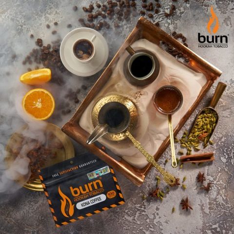 Tabak Burn Kona Coffee (Kaffee mit Früchten) 100g