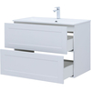 Aquanet 323185 Тумба с раковиной Терра 90 цв.белый матовый (323185)