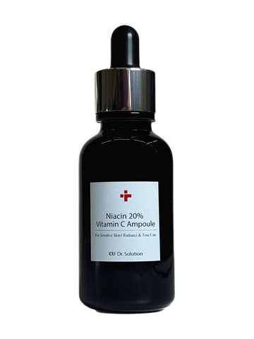 Концентрированная Ампульная Сыворотка с Ниацинамидом 20% и Витамином С CU DR.SOLUTION Niacin 20% Vitamin C Ampoule