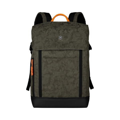 Рюкзак Victorinox Altmont Classic Deluxe Flapover Laptop Backpack с отделением для ноутбука, оливковый камуфляж, 42x29x12 см, 14 л. (609845)