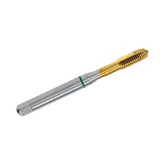 Метчик М 8,0х1,25 (Машинный) DIN371 HSSEPM-TiN 6h B/4-5P 90мм a=6,2 Volkel 30035