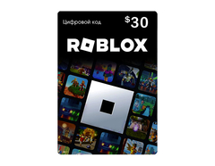 Карта оплаты Roblox 30 USD USA [Цифровая версия] (для ПК, цифровой код доступа)
