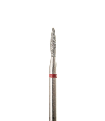 Фреза алмазная Пламя, 23 мм, красная