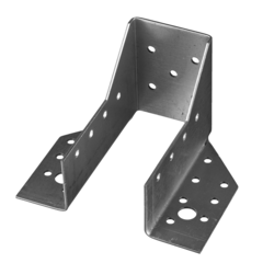 ЗУБР КБО-2.0, 51 x 105 x 2 мм, цинк, открытое крепление балки (310186-051-105) (10 штук)