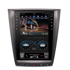 Магнитола для Lexus GS300/350 (2005-2011) стиль Tesla Android 9.0 4/64GB IPS  DSP модель ZF-1252H-DSP